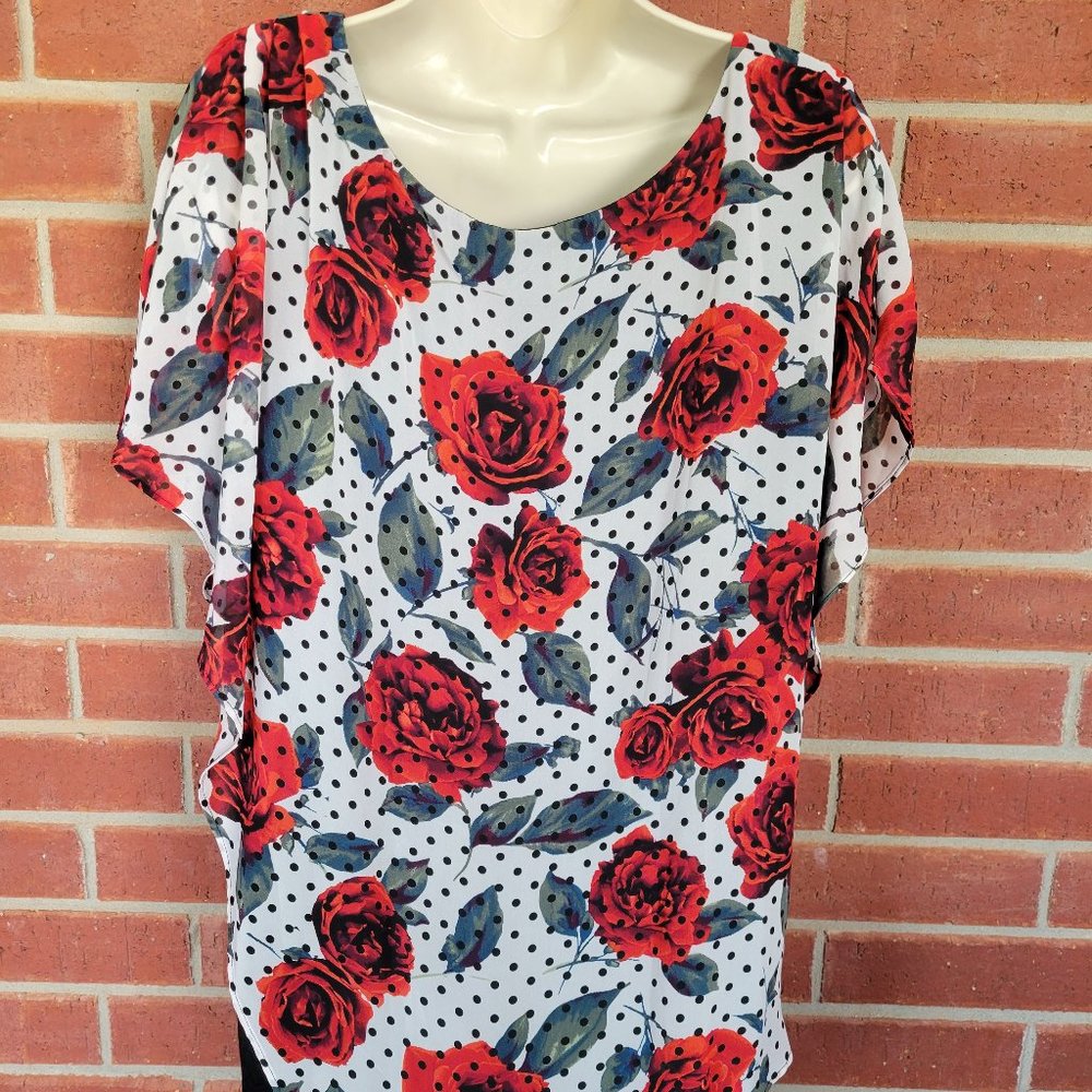 AGB brand top. Size 1X. #36